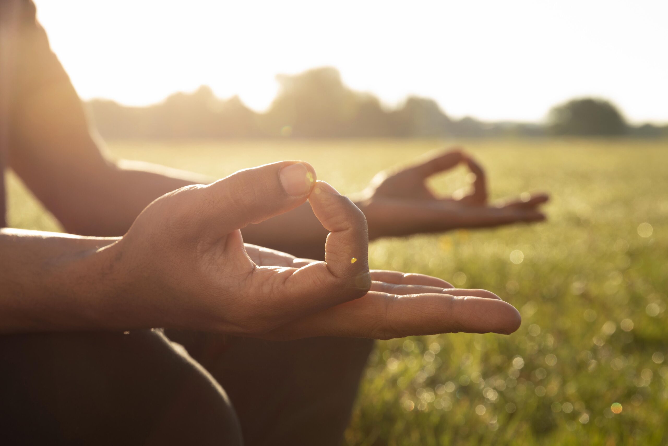 side-view-man-meditating-outdoors